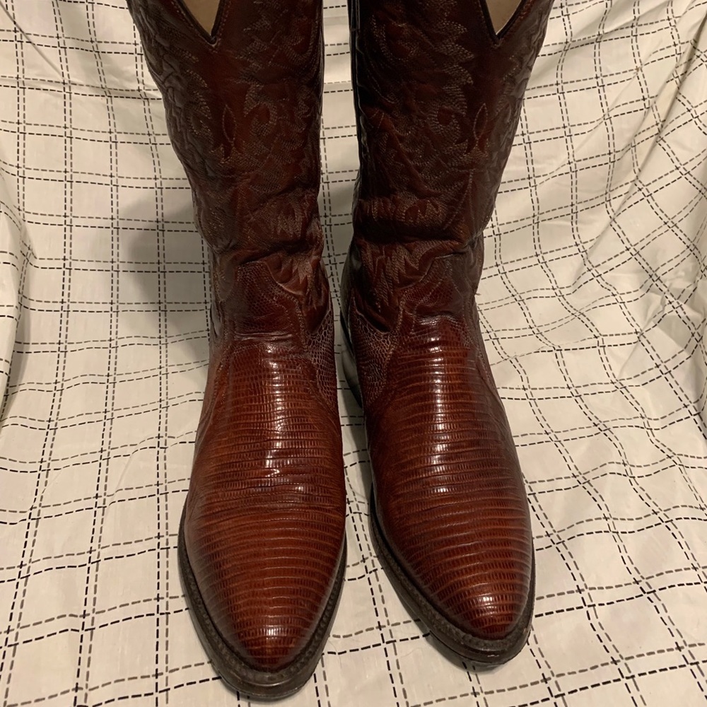 Men’s Dan Post Lizard Cowboy Boots